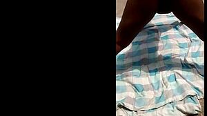 elvie slut masturbates big ass pussy in horny outdoor phone compilation