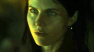 alexandra daddario moans with huge natural tits bouncing