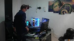 StepMom's Bedroom Deal: Fuck My Wife Or I Tell Your Trans GF Everything