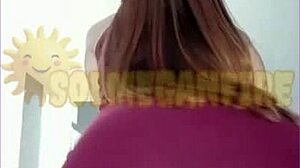 pregnant redhead sol megan fire masturbates lactating wildly