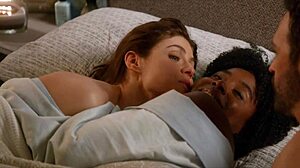 alexandra daddario moans with huge natural tits bouncing