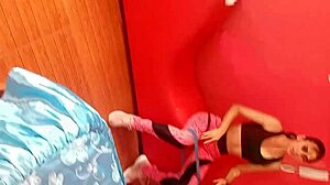 peruvian neighbor's big ass fucked for cash after workout