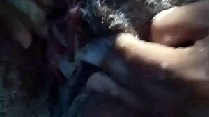 Latina milf couple homemade ass pounding in steamy shower sex
