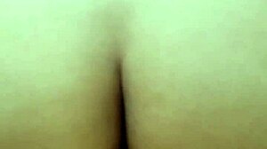 Blonde Indonesian beauty bends over for amateur homemade doggystyle with big tits bouncing!