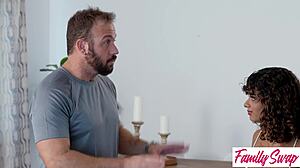 Wrestling Swapmoms Alexis Malone Isabella Jules Get Wet Pussies Fucked in Foursome Creampie Doggystyle