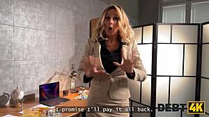 Karina King, saug meinen Schwanz um die Schulden zu tilgen?