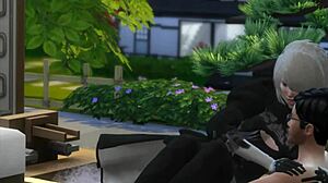 hey sims 4 voyeur catches em gettin freaky in the tub