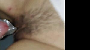 Wife gets fingered hard by hubby's friend at home