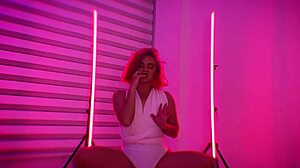 Colombian Petite Dancer Sways Seductively For Cash