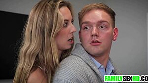 stepmom wanna join our taboo threesome fuck now?