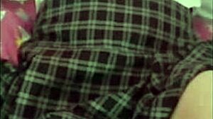 Just the tip turns into creampie cash fuck with schoolgirl