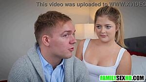 stepmom wanna join our taboo threesome fuck now?