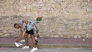 Cuban friend craves kourtney love's interracial pounding