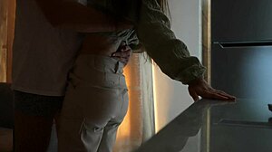 i caught my skinny wife riding friend's huge cock behind my back