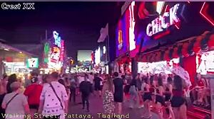 pattaya halloween street dances turn sexy with private thai gogo teases