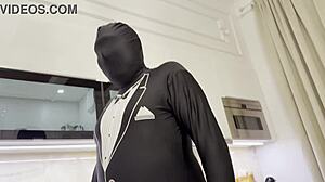 world's first ai butler serves cum in panties tease