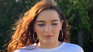 hunt4k old guy picks up cheating czech babe for outdoor titty fuck