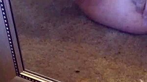 Fat BBW Inserts Anal Plug and G-Spot Vibrator to Squirt Cum