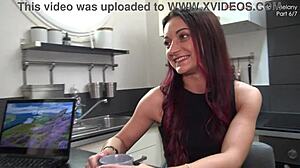 wanna see 2 girls share 1 cock with angela melany lesbian duo paris? 🔥👭🍆