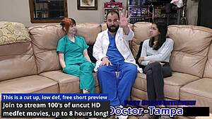 Dr Tampa - Ditria Rose Spreads Pierced Nipples for Dom Takeover