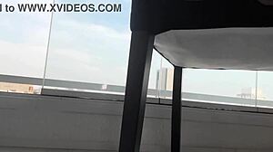 roommate unloads huge creampie in cute black amateur's dorm pussy