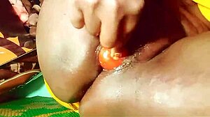 horny native sister-in-law's shaved pussy fucked deep with wet homemade orgasm