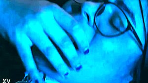 Brunette Redhead Lesbian Gagging On Toys And Feet