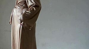 my big ass in satin robe begs for fingering