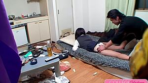 Hitomi Hanzawa Submits to Agent's Monster Cock