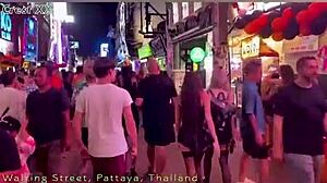 pattaya halloween street dances turn sexy with private thai gogo teases