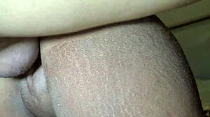 19-Year-Old Latina's First Interracial Trio Lactates Swallows Cum