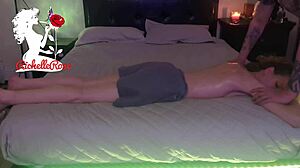 Richelle Rose's Amateur Milf Massage Turns Footjob Creampie Fuck