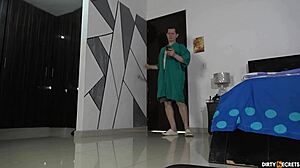 StepMom's Bedroom Deal: Fuck My Wife Or I Tell Your Trans GF Everything