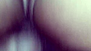 granny begs for cumshot all over her fat ebony pussy