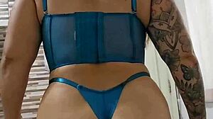 stuffed rubber cock deep in my sticky pussy solo