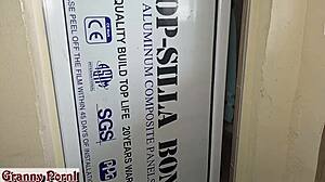 doctor bends ebony bbw patient doggystyle for big black cock hospital fuck