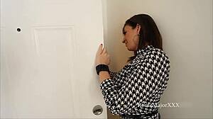 Sara Jay rides Rome Major's monster cock in bedroom