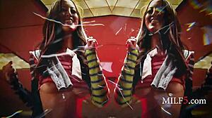 i jumped multiverses to stop my stepdaughter and ended up in hot threesome ride