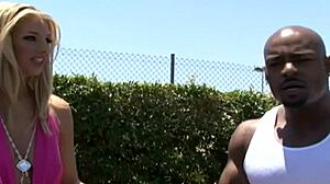 Jordan Kingsley Goes Wild Riding Massive BBC Interracial Blowjob Frenzy