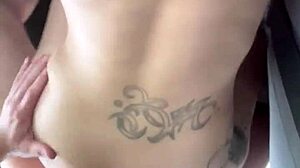 street hooker strips naked outdoors then begs for public pounding