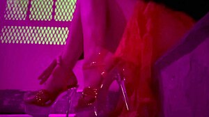 italian artemisia love smokin solo outdoors in high heels damn