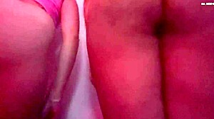 Two venezuelan babes twerk naked wet asses