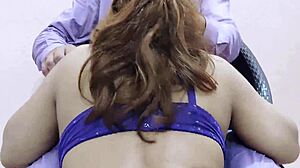 stepdaughter slurps cock sloppy then rides tight pussy 😩💦