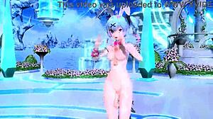 Hatsune Miku Project Diva Nude Rabbit Hole Costume Mod Unveiled