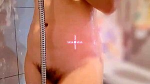 Asian babe teases wet pussy orgasm sensual curves shower bath uncensored student