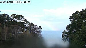 stunning japanese milf model caught on secret outdoor car footage