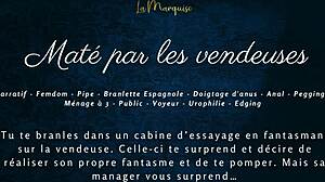 French guy humiliated by saleswomen in public store