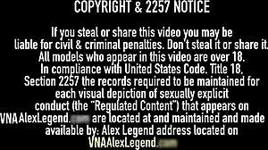 Penny Pax gapes throat on Alex Legend's fat cock?