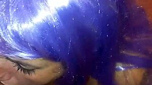 Wig On Deepthroat Action Teases Limits