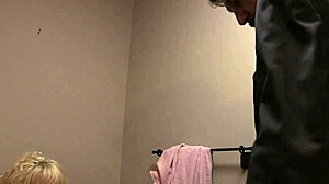 Blonde slave endures hard fetish domination torment